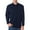 Navy, variant on UltraClub Uc Mens L/S Mesh Pique Polo