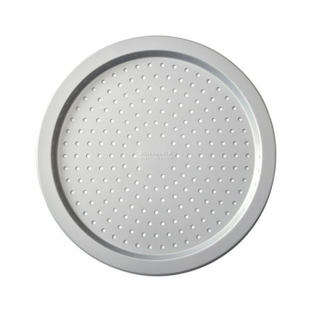 Kitchenaid Metal 0.8MM Non-Slip Pizza Crisper Pan Silver