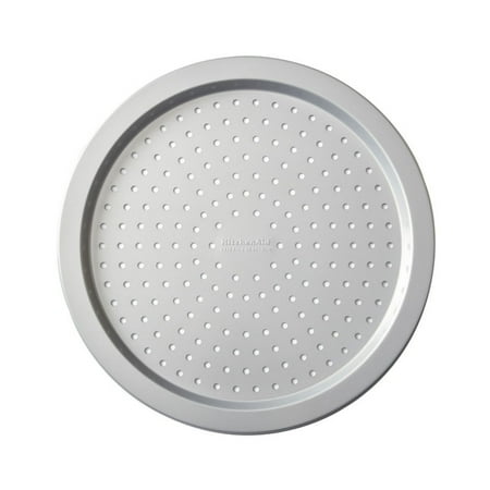 Kitchenaid Metal 0.8MM Non-Slip Pizza Crisper Pan Silver