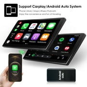 Ossuret 10.1 Touch Screen Android 13 Bluetooth Apple CarPlay 2+32GB Wifi AUX Car Stereo Radio Head Unit Multimedia GPS Navigation Player For Toyota RAV4 2013 2014 2015 2016 2017