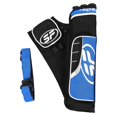 thumbnail image 1 of Archery Arrow Quiver Holder 3 Tubes Back Waist Shoulder Bag Pouch Bow Target(blue), 1 of 4