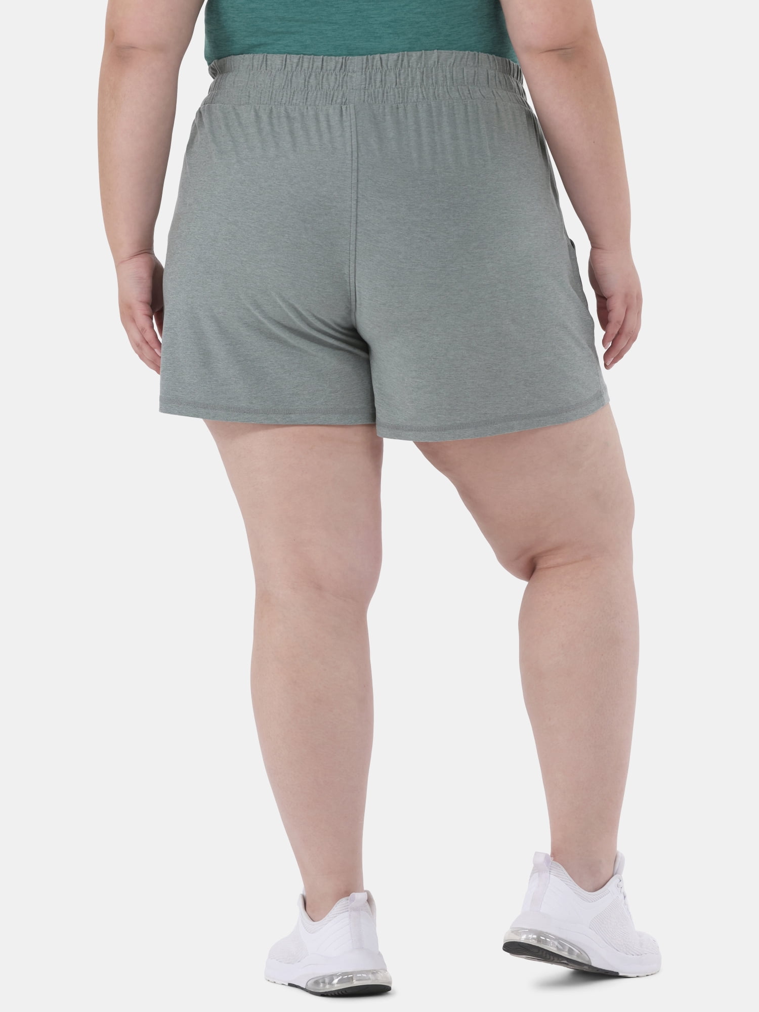 Athletic Works Women's and Women’s Plus ButterCore Soft Performance Gym Shorts, Available in 1, 2 and 5-Pack, Sizes XS-4X