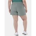 thumbnail image 2 of Athletic Works Women's and Women’s Plus ButterCore Soft Performance Gym Shorts, Available in 1, 2 and 5-Pack, Sizes XS-4X, 2 of 8