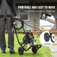 thumbnail image 5 of VEVOR 750W Stand Airless Paint Sprayer, 3000PSI High Efficiency Electric Airless Sprayer With Cart, Paint Sprayers for Home Interior and Exterior Furniture and Fences, Fine And Even Painting Effect, 5 of 9