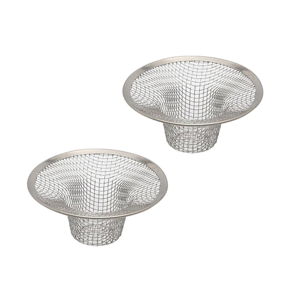 Strainers Product Category Featuring 2pcs Hair Catcher Shower Drain Strainer Hair Stopper For Kitchen Bathroom Drain Cover Crafted for Efficient Debris Prevention and Easy Cleaning