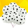 thumbnail image 3 of Shisuyan 50Pcs 12Inch Party Balloon Soccer Latex Rubber Balloons for Decoration 3g (Football Pattern), 3 of 8