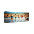 thumbnail image 3 of Stupell Beach Friends Coastal Summer Fun Landscape Painting Gallery Wrapped Canvas Print Wall Art, 3 of 7