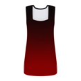 thumbnail image 4 of Summer Tank Tops for Women Square Neck Loose Casual Tank Shirts Flowy Sleeveless Side Slit Tee Shirts Blouses Plus Size, 4 of 5