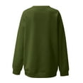 thumbnail image 2 of Gibobby Sudaderas con cremallera Dressy Mujer Suéter divertido con estampado de cuadros, gorro navideño con y estampado de leopardo de felpa navideña (Verde, XL), 2 of 5