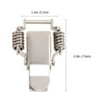 thumbnail image 5 of 6 Pcs Compression Spring Toggle Clamp Heavy Duty Hand Tool for Toolbox Draw Door Cabinet Box, 5 of 6