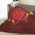 thumbnail image 5 of The Flash Throw Blanket Soft Cozy Warm College Printing Oversized Lightweight Home Decoration All Seasons For Sofa Bed Couch Bedroom, 5 of 8
