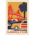 thumbnail image 4 of South Carolina, Ravenel Bridge, Woodblock (19x27 inches, Premium 500 Piece Jigsaw Puzzle for Adults and Family, Made in USA), 4 of 4