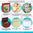 thumbnail image 3 of Meadowsweet Kitchens Recipe Card Cookbook Binder Organizer - Fruit 'n' Flowers, 3 of 7