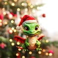 thumbnail image 2 of GCVIZUSO Christmas Decorations Indoor Clearance! Christmas Tree Hanging Ornaments,Christmas Dragon Baby Acrylic Christmas Hanging Ornament Christmas Tree Hanging Ornament Pendant, 2 of 3