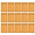 thumbnail image 1 of TABLZONE 100Set Small Mailing Envelopes Orange Kraft Paper for General Users Planting 5.7x3.1x0.04In, 1 of 5