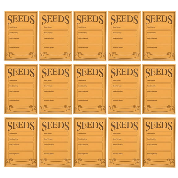 WHAMVOX 100Pcs Small Orange Paper Envelopes for Envelopes Small and Storage Rectangular Design