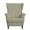 Solid Sage, variant on Cugasmaru Solid Black Wingback Chair Covers Stretch Spandex Wing Chair Slipcovers Non-Slip Single Seater Sofa Cover for Living Room Home Decor
