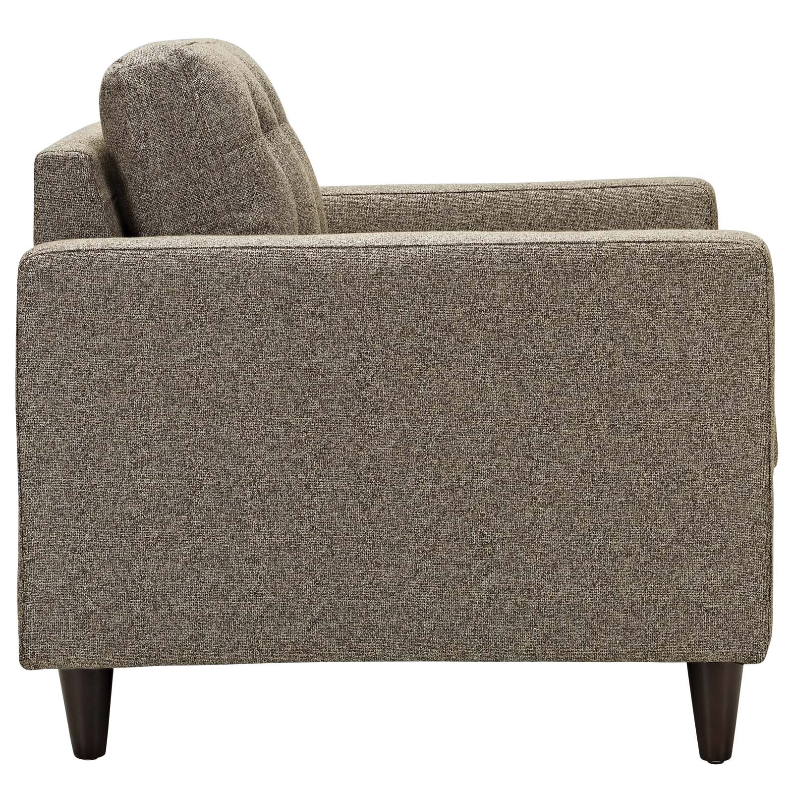 Modway Empress Sofa, Loveseat and Armchair, Set of 3, Multiple Colors