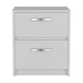 thumbnail image 4 of Mesa Noche Argento Madera Aglomerada MDP Blanca Excelsior, 4 of 5