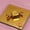 Gold, variant on Square Clear Candy Wrappers - 3in. X 3in. - 125 Pack (849903100)