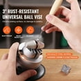 thumbnail image 2 of KFFKFF Sphere Clamp, 3" Carving Setup Device, Full Circle Rotating Carving Clamp, 70 Unit Accessory Jewelry Carving Clamp Tools Regular Block for Precious Stone Insertion and Miniature Carving, 2 of 9