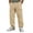 Khaki, variant on Sweatpants for Men Corduroy Drawstring Loose Fitted Straight Leg Full Length Pants Daily Wear Casual Trousers