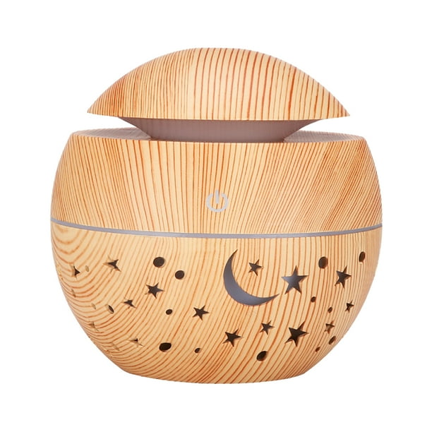 EeaseMX 1 humidificador de madera para el hogar, difusor de aromaterapia, adorno único para escritorio.