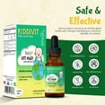 thumbnail image 4 of Kiddivit Baby Vitamin A&D Liquid Drops With Vitamin E - 60 Daily Servings, 2 FL OZ (60 mL) - Dropper Included, Glass Bottle - Sugar Free, Gluten Free, Vegetarian Friendly, 4 of 8