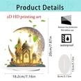 thumbnail image 4 of Castle Festival Party Tabletop Decor 2D Acrylic Ornament Table Centerpiece for Birthday Wedding Home Decoration Durable Multicolor Flat Desktop Ornament for Home Office, 4 of 5