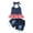 Navy, variant on Boys Girls Two Piece Outfits Toddler Kids Baby Girls Independence Day Fashion Cute Sweet Star Print Ruffles Jeans Suit Summer Outfits for Girls Boys