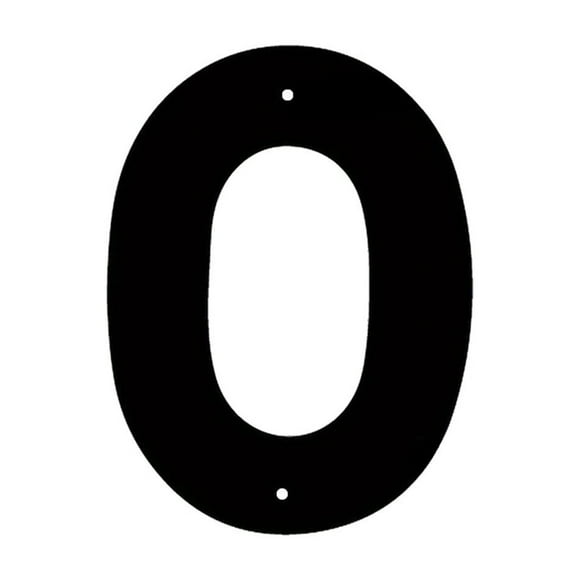 Three-dimensional Iron Art Number House Number Screw Home House Number Sign