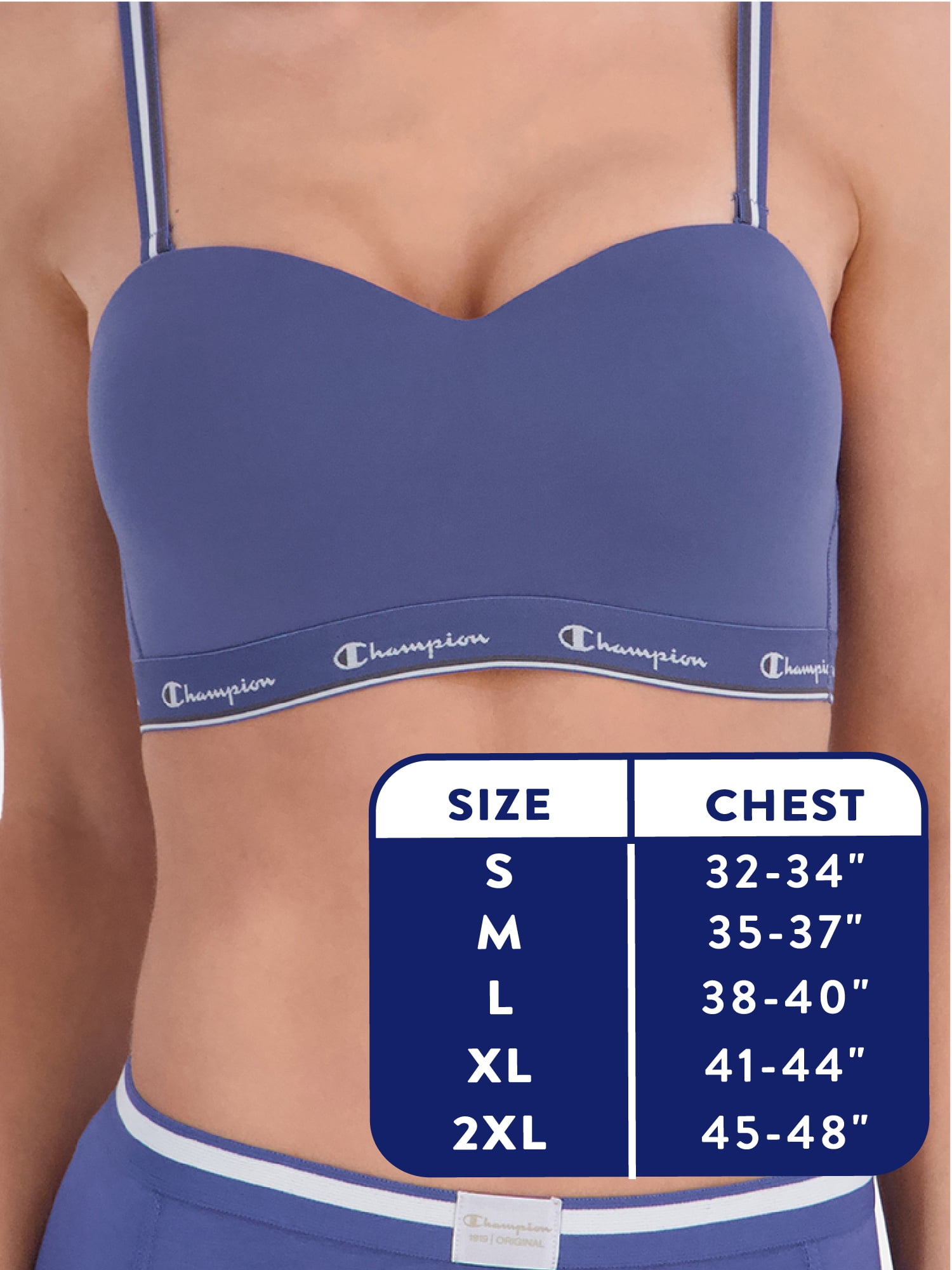 Champion Women's Convertible Classic Soft Bra, Sizes S - XXL
