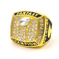 thumbnail image 1 of TuoYu Fantasy Football Championship Gold Ring Trophy Prize (8), 1 of 4