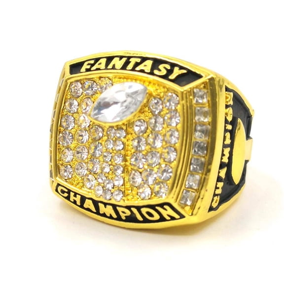 TuoYu Fantasy Football Championship Gold Ring Trophy Prize (12)