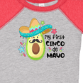 thumbnail image 4 of Inktastic My 1st Cinco De Mayo Avocado in Sombrero Boys or Girls Baby Bodysuit, 4 of 5