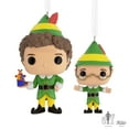 thumbnail image 3 of Hallmark Elf Buddy the Elf and Papa Elf Funko POP! Christmas Ornaments, Set of 2, 3 of 6