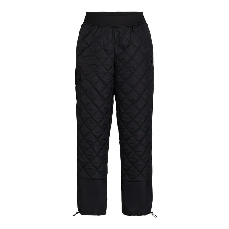 Avia Women s Quilted Hike Joggers Sizes XS XXXL Walmart