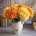 thumbnail image 2 of 8x Flor Artificial Seda Ramo Decorativo Adornamiento de Bricolaje Decoración de Partido, 2 of 9