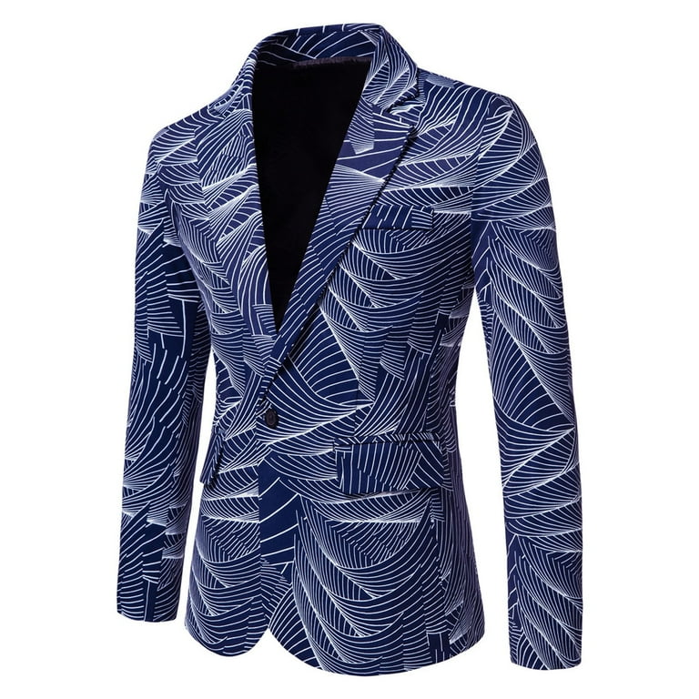 Slim Fit Stretch Knit Suit Jacket