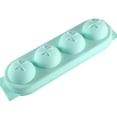 thumbnail image 5 of Ice Cube Trays Silicone, 4 Cavity Sphere Ice Ball Maker with Lid for Whiskey and Cocktails & Bourbon, Reusable and BPA Free 1 Pack, 5 of 8