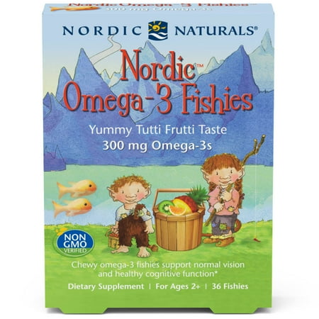 - (2 pack) Nordic Naturals Nordic Omega-3 Fish Gummies, 300 Mg, 36 Ct