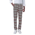 thumbnail image 1 of Pantalons d'Affaires Décontractés Droits Standard pour Hommes-Zzy-3TG-Rouge1, 1 of 2