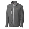 thumbnail image 2 of Men's Cutter & Buck  Steel Lehigh Valley IronPigs  Clique Telemark Eco Stretch Softshell Full-Zip Jacket, 2 of 3