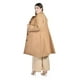 thumbnail image 3 of Abrigo recto con botones frontales Roman Fashion /Tallas Extras, 3014 (Cafe) cafe 42, 3 of 6