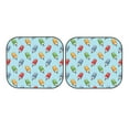 thumbnail image 7 of Goofa Modern Ice Cream Pattern 2 Piece Car Windshield Sun Shade Foldable | Front Windshield Shade for Sun, Heat and UV Rays | Sunshade for Car Front Window-Large, 7 of 7