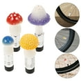 thumbnail image 2 of Juego de 4 tapones decorativos para válvulas de neumáticos con forma de hongo, divertidos y divertidos para coches, motos, camiones y bicicletas, 2 of 7