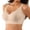 Khaki, variant on Seamless Jelly Strip Side Support Non Padded Underwire Bra For Comfortable Lift,Bras for Women Beige L