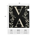thumbnail image 6 of PHELIKA Classic Monogram Letter A Magnetic Mailbox Covers Post Letter Box Cover Standard Size 25.5H x 21W, 6 of 8
