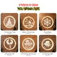 thumbnail image 4 of 1pc 16cm / 6.3in Decoración de Navidad Luz LED Colgante Luz colgante 3D, 4 of 8