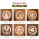 thumbnail image 4 of 1pc 16cm / 6.3in Decoración de Navidad Luz LED Colgante Luz colgante 3D, 4 of 8
